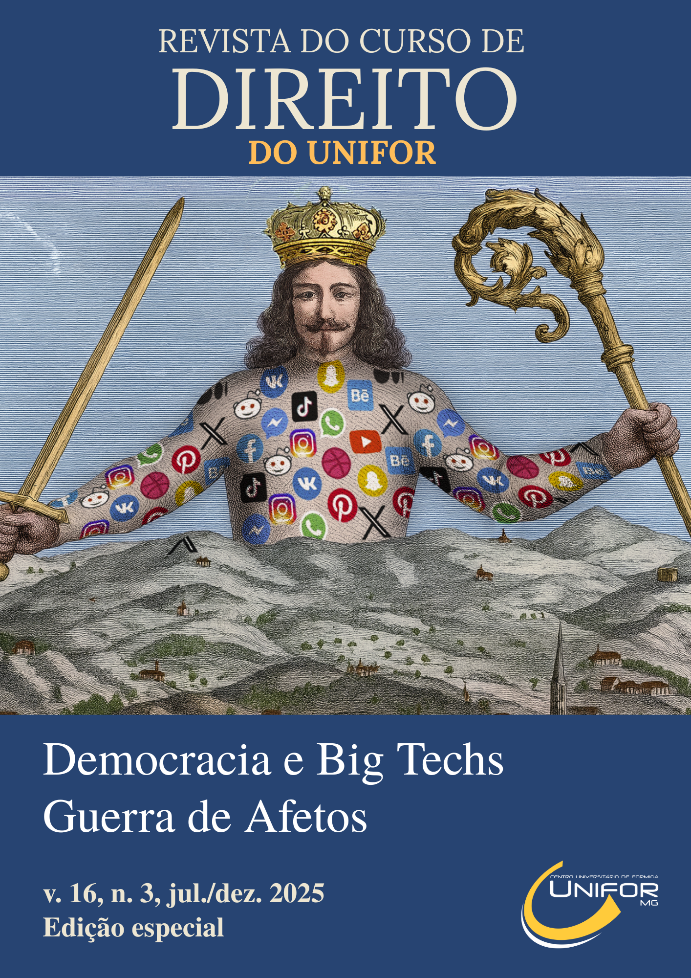 					Visualizar v. 16 n. 3 (2025): Edição Especial - Democracia e Big Techs: Guerra de Afetos
				